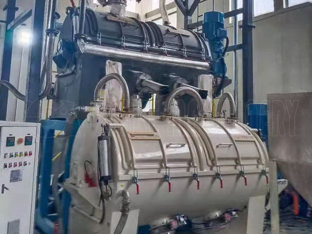 Horizontal hot cold hybrid unit energy-saving type