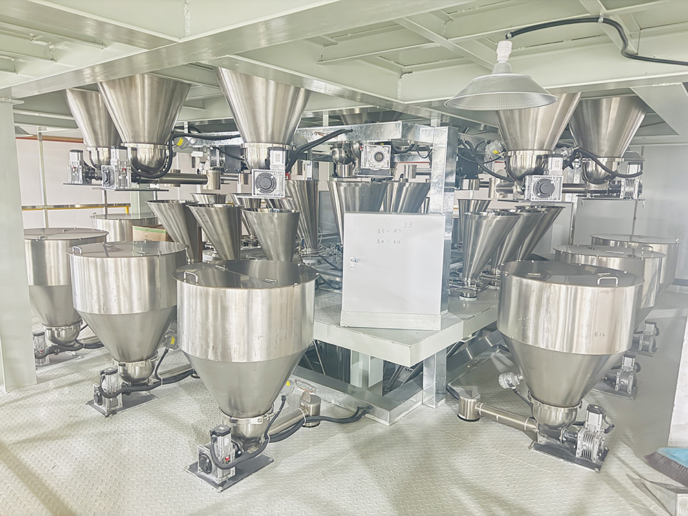 PVC metering mixing system