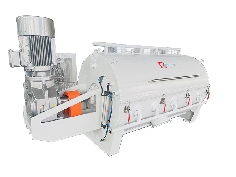 Horizontal mixing unit