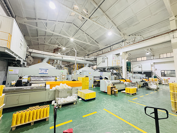 Plastic wrap production line mixing system case