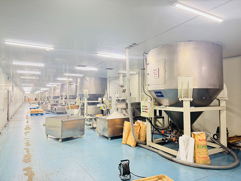 PVC medical grade granulation intelligent mixing system