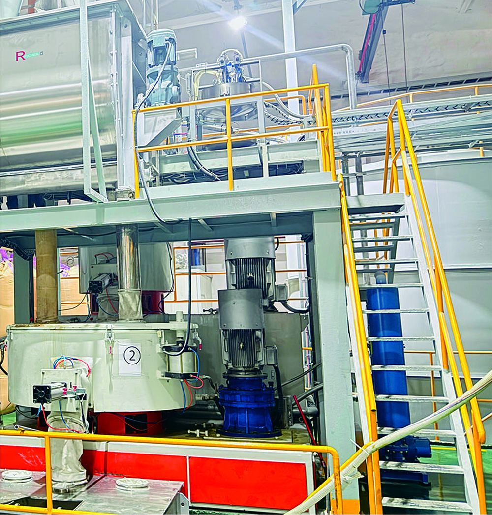 PVC CASTING FILM/CLING FILM COMPOUNDING SYSTEM APPLICATION CASES